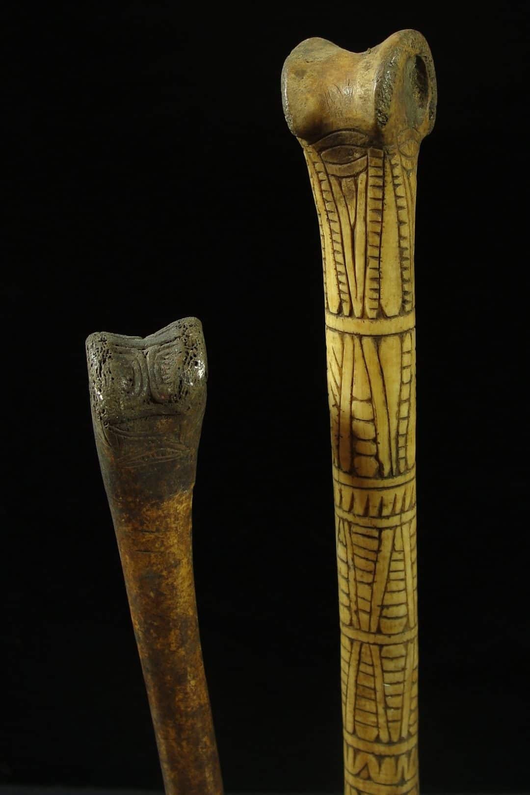 Huon Gulf Limesticks - new guinea tribal arts