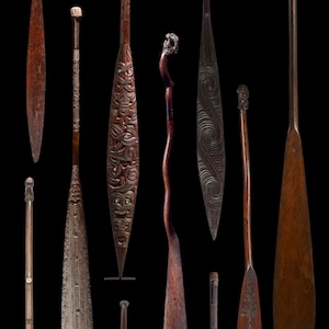 Maori paddles